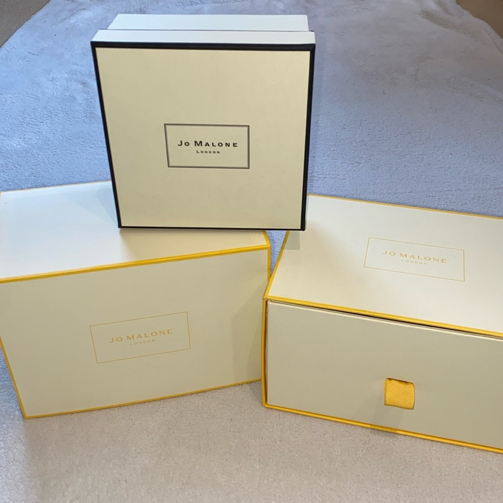 Jo Malone decor empty boxes bundle (3 empty boxes)